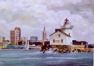 Cleveland lighthouse