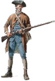 Revolutionary War figure